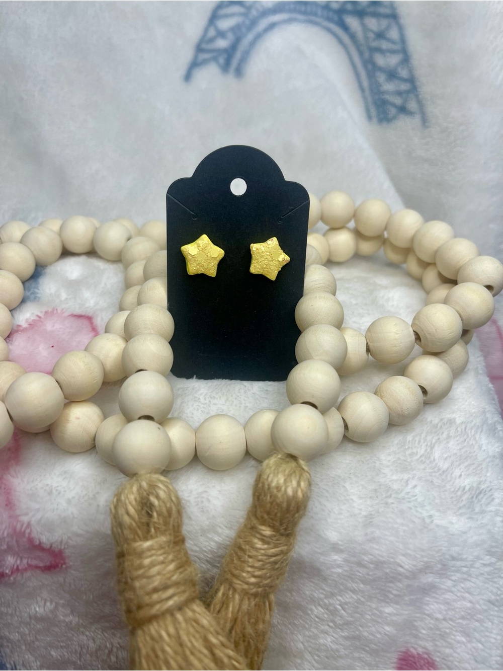 Gold Star Stud Earrings